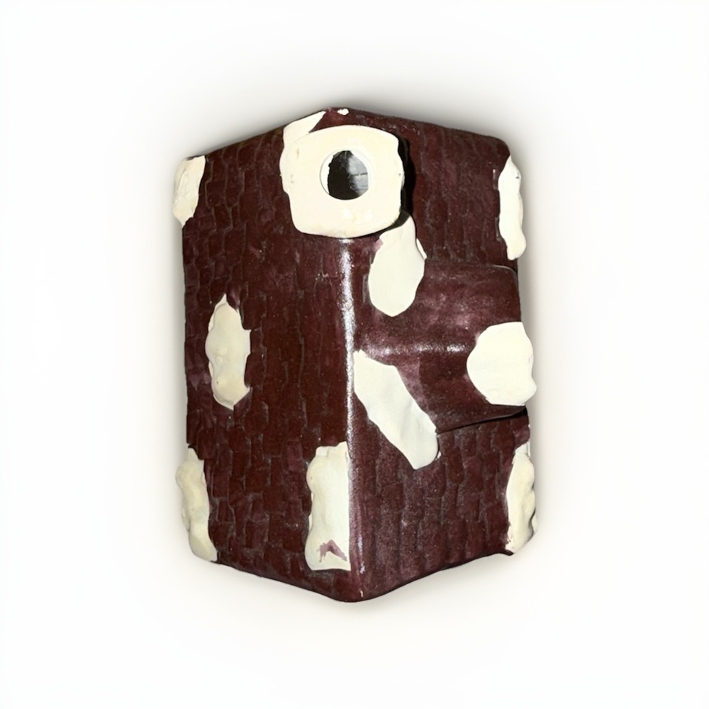 Dickens Village Handcrafted Ceramic Candle Holder Village Inn Christmas Decor - Picture 2 of 5